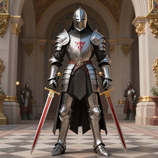 Majestic Knight in Quantum Armor