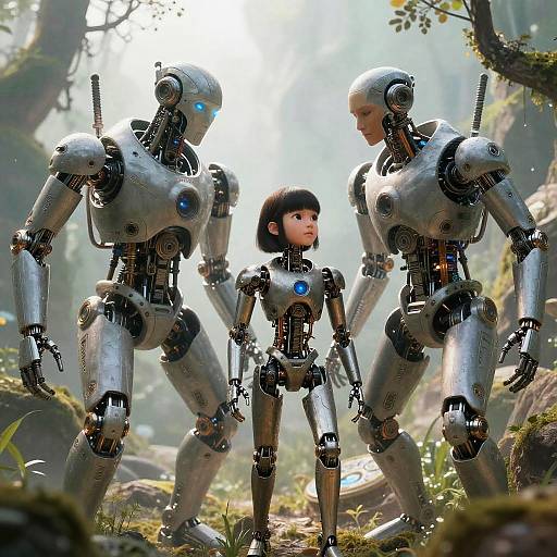 Fantasy Scenes of Human-Machine Harmony