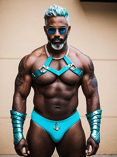 Lifestyle costume photo of Aegir (housamo). Cosplay clothes