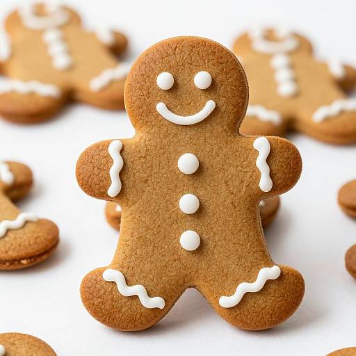 Vegan Gingerbread Men Cookies