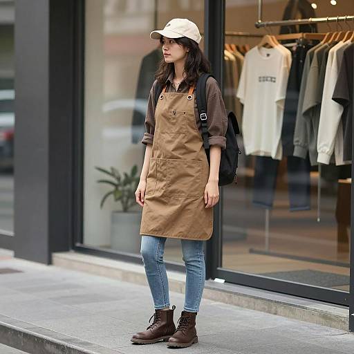 Urban Boutique Fashion: Young Woman Style