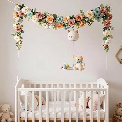 Whimsical Pastel Nursery Garland