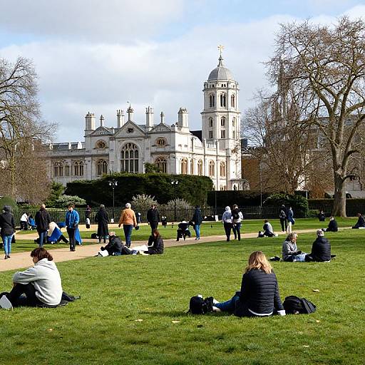 Relaxing Moments in St James' Park