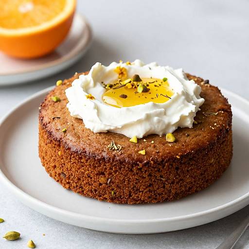Cardamom Pistachio Carrot Cake
