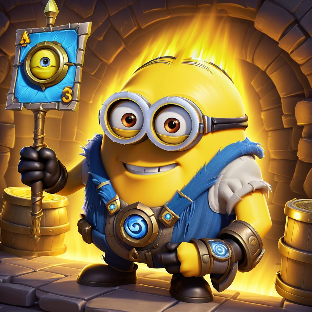 Minions Reimagined as Hearthstone Cards