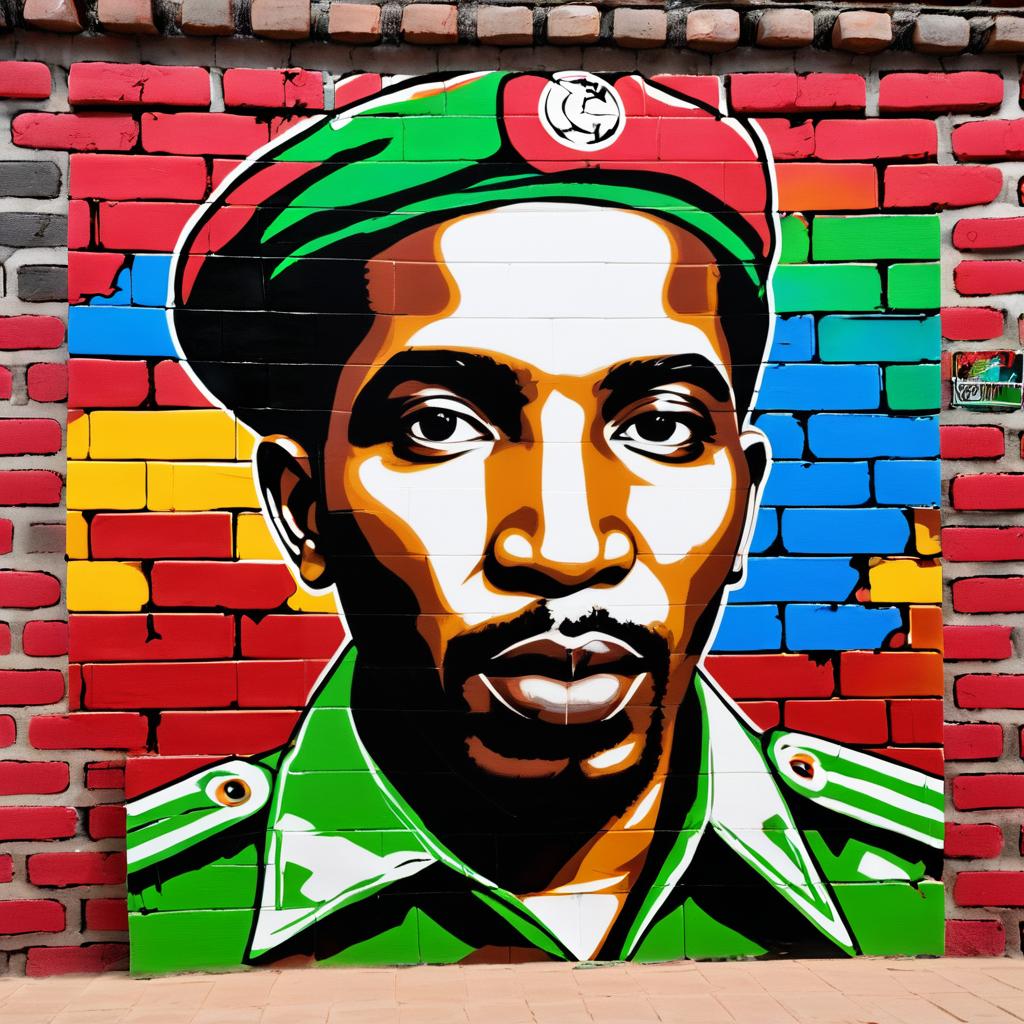 Urban Graffiti Art of Thomas Sankara