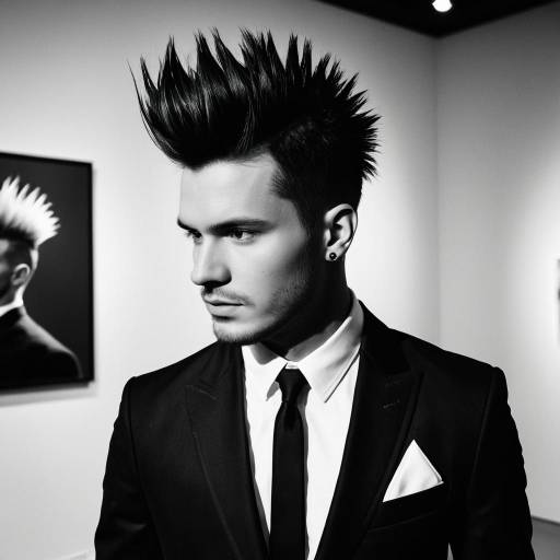 Stylish Faux Hawk in Modern Gallery