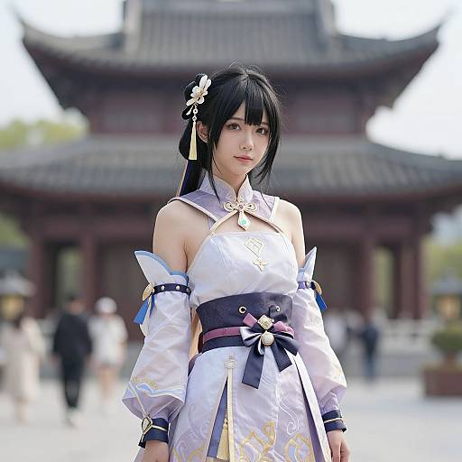 Genshin Impact Inspired Realistic Portrait