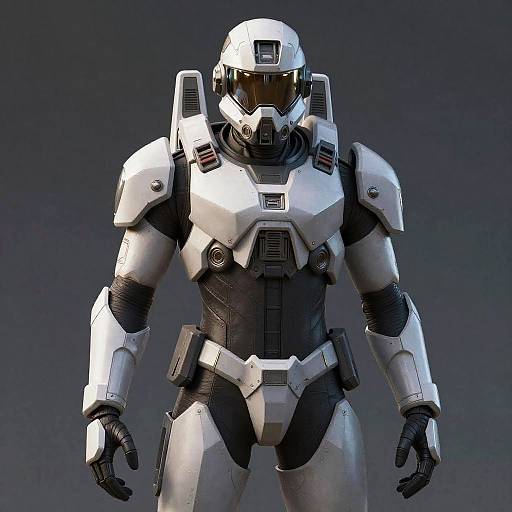 Futuristic Zone of the Enders Portrait