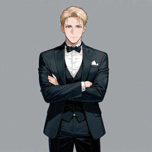 Elegant Cowboy Portrait of a Gentleman Elegant Cowboy Portrait of a Gentleman