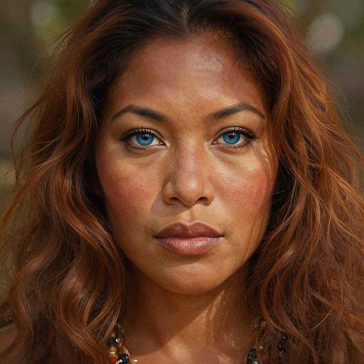 Ultra-Realistic Portrait of Pacific Islander Woman