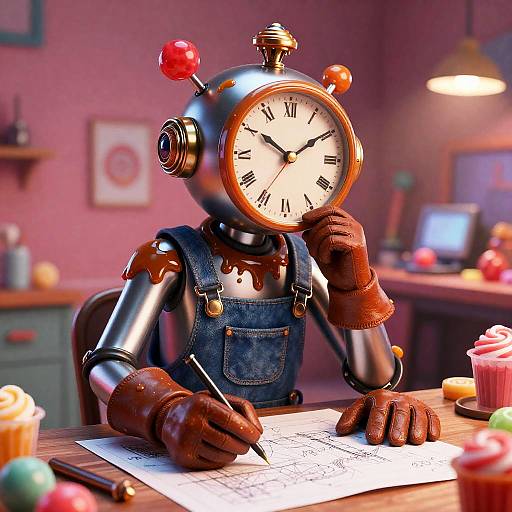 Candy Clockwork Tinker Concept Art