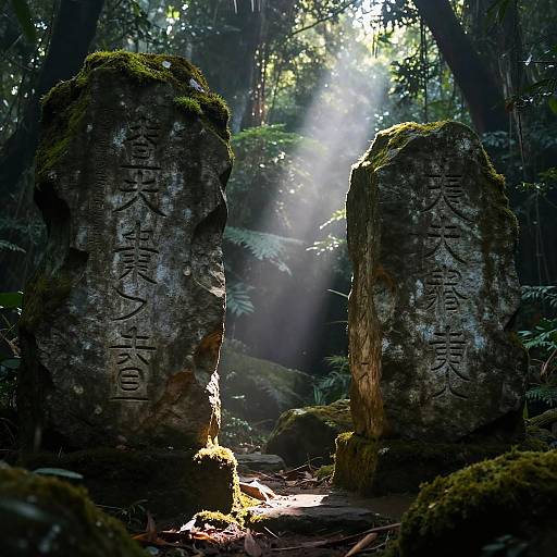 Tranquil Spirit Glyphs in Jungle