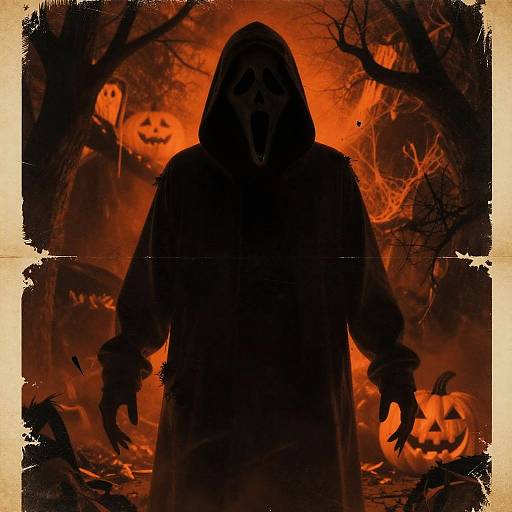 Vintage Horror Halloween Photo Filter