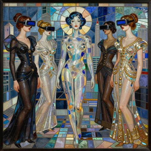 Futuristic Cryogenic Prima Donna Art