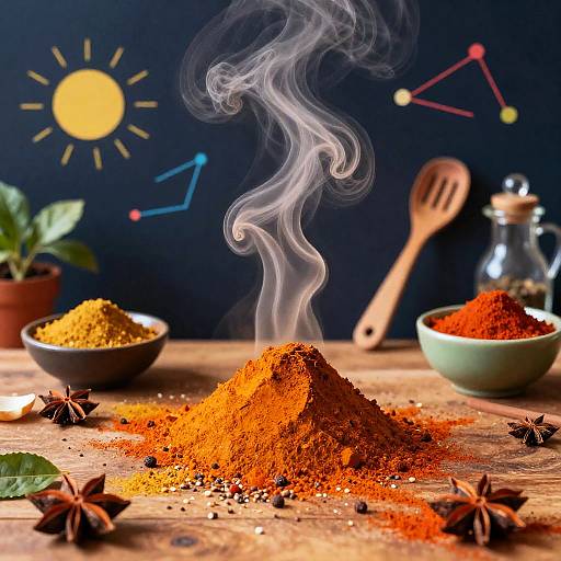 Spice Alchemy: Swirling Culinary Constellations