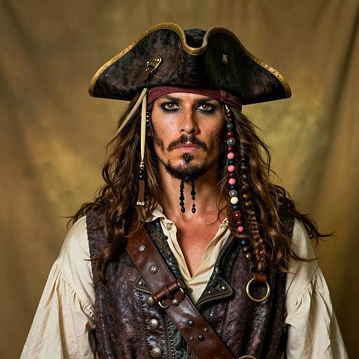 Dashing Young Captain Hook Portrait