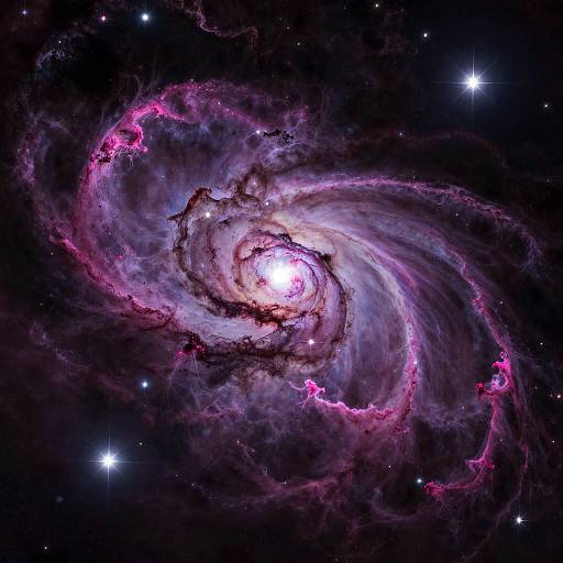 Cosmic Stellar Nebulae Digital Painting