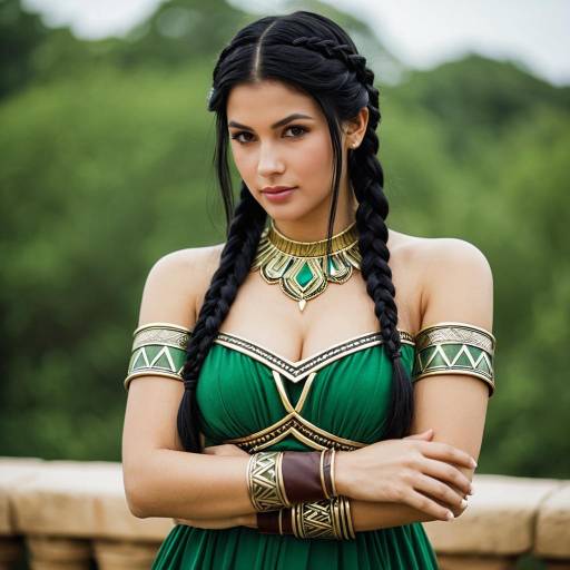 Elegant Cleo Nile Cosplay Portrait