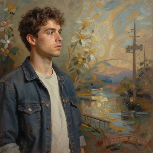 AI-Enhanced Surreal Image Extension