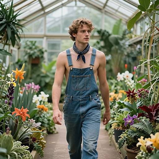 Giant Glass Greenhouse Adventure