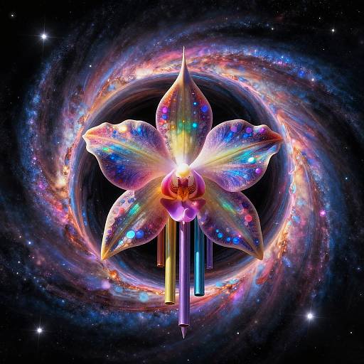 Astral Orchid Metropolis by Black Hole