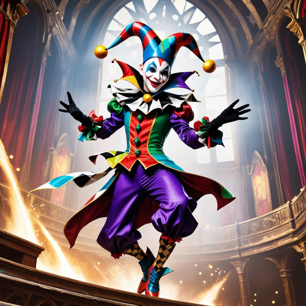 Twisted Jester in Derelict Theater