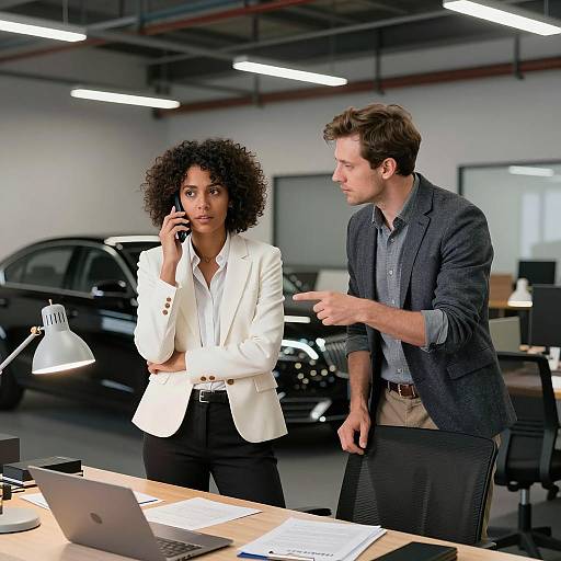 Dynamic Business Interaction in Industrial Office