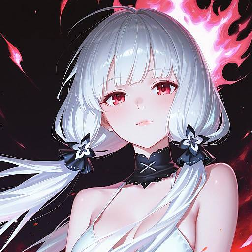 Illustration of Grima (fire emblem), fire emblem in the style of Reoen