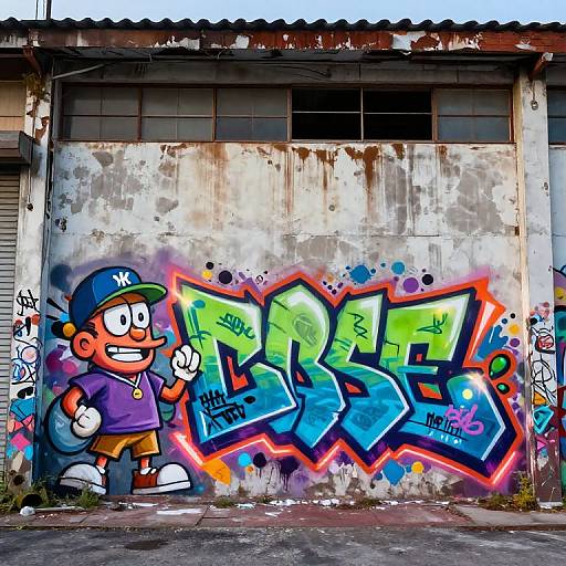 Urban Graffiti with Neon Wildstyle