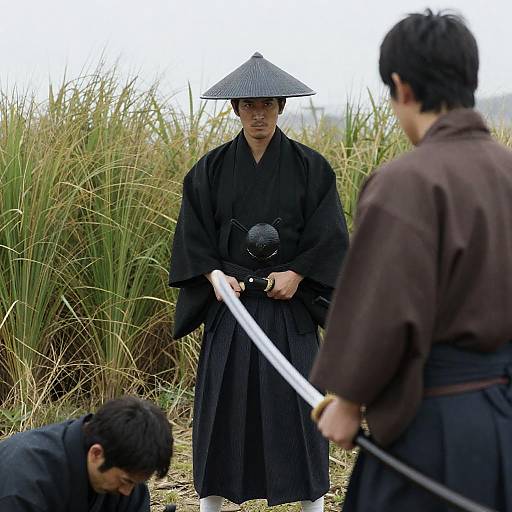 Intense Rural Samurai Scene in Japan
