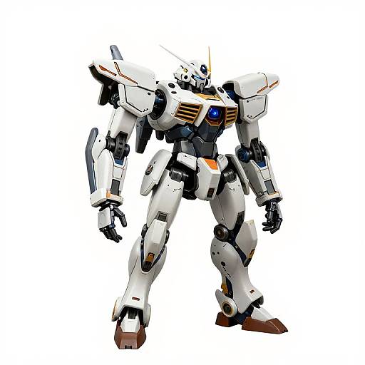 Modular Armored Sci-Fi Mech