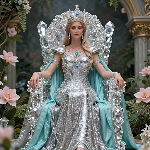 Regal Hera on Crystal Throne