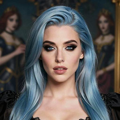 Gothic Stripper with Unique Features