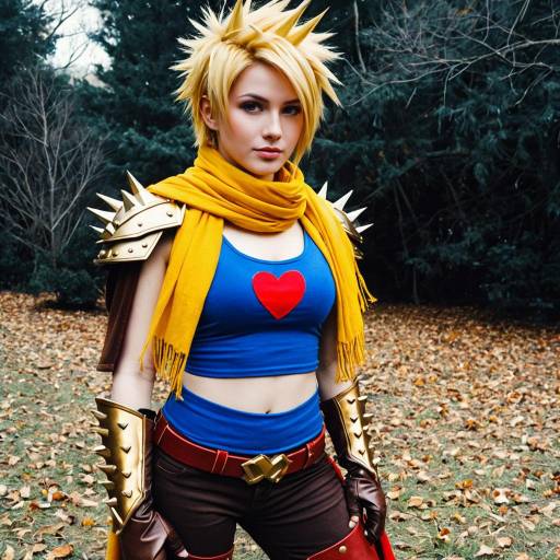 Bold Isaac Golden Sun Cosplay Design