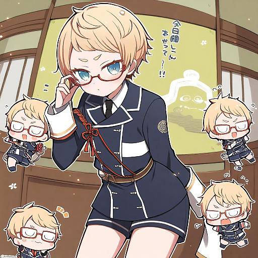 Illustration of Hakata toushirou, touken ranbu in the style of Nejikirio