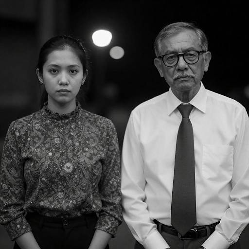 Timeless Black and White Portrait