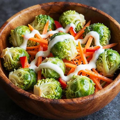 Vibrant Colorful Salad Close-Up