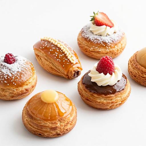 Delicious French Pastries Delight