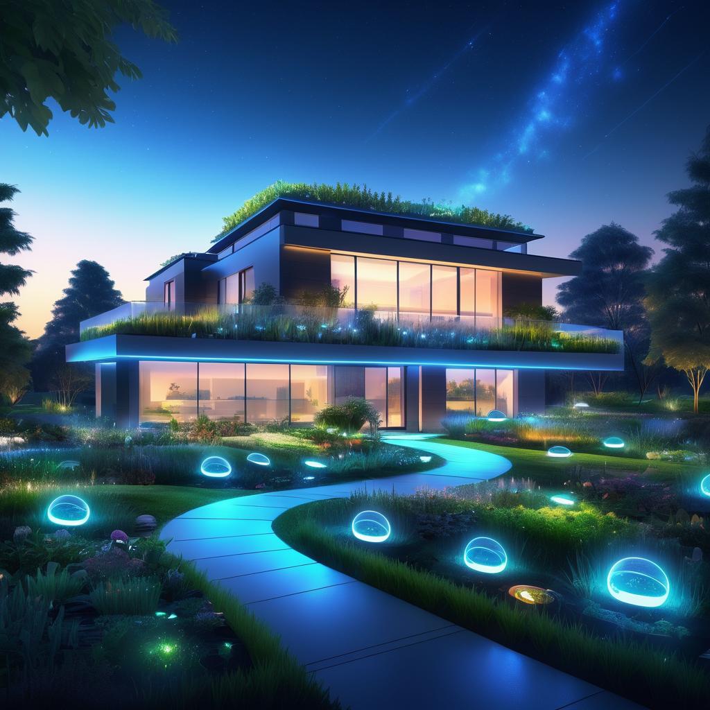 Futuristic Smart Homes in Nature