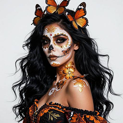 Day of the Dead Butterfly Beauty