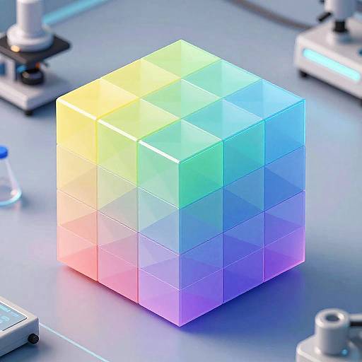 Futuristic Optical Illusion Tessellations