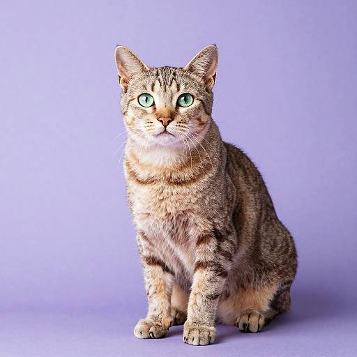 Photorealistic Oriental Shorthair Portrait