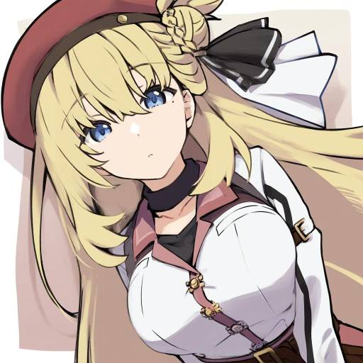 Illustration of Agnes claudel, eiyuu densetsu in the style of Iwasaki takashi