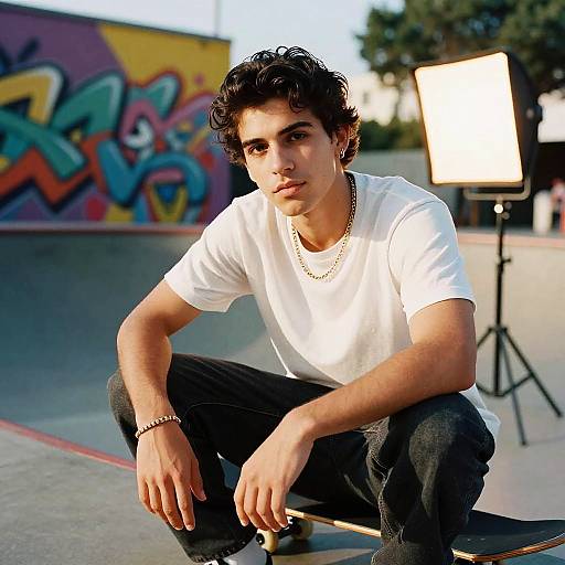 Carlos Martinez Urban Skateboard Portrait