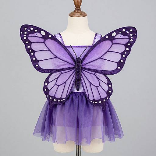 Adult Purple Butterfly Costume