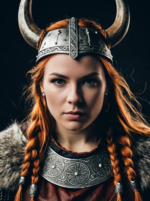 Viking Woman Portrait