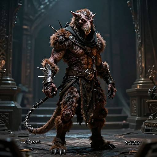 Cinematic Fantasy RPG Character Portrait