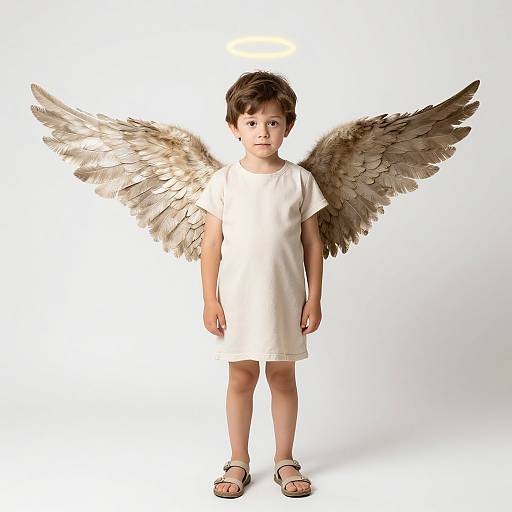 Realistic Children's Nativity Angel