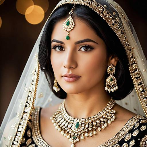 Elegant Solo Shot in Traditional Attire